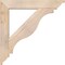 Ekena Millwork Funston Traditional Smooth Bracket, Douglas Fir, 3 1/2"W x 26"D x 26"H BKT04X26X26FST01SDF - alternate 4